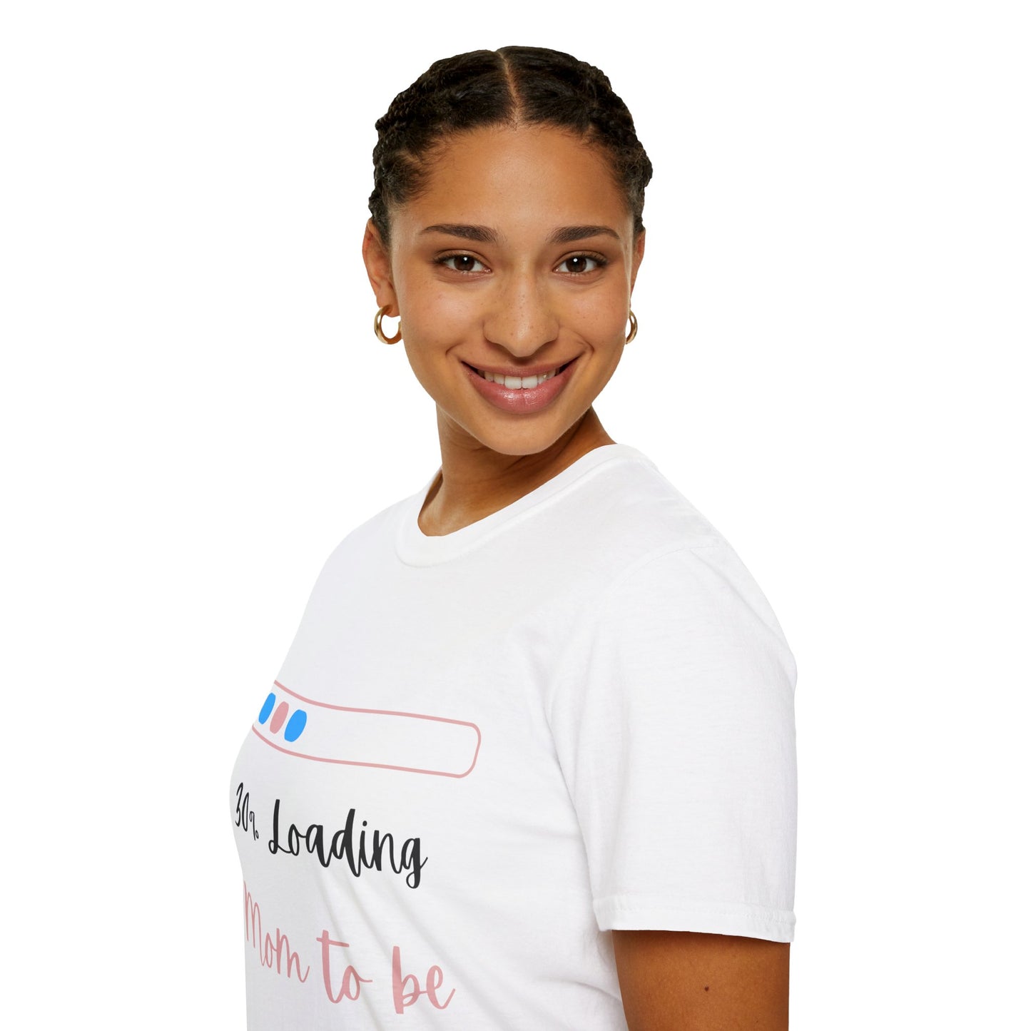 "Mom to be" 30% Loading T-shirt