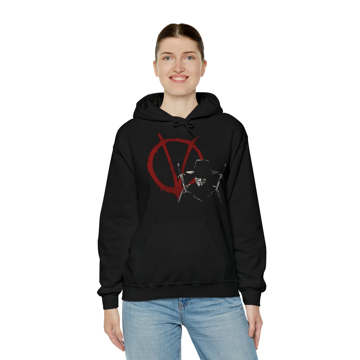 Vendetta Unisex Heavy Blend Hooded Sweatshirt