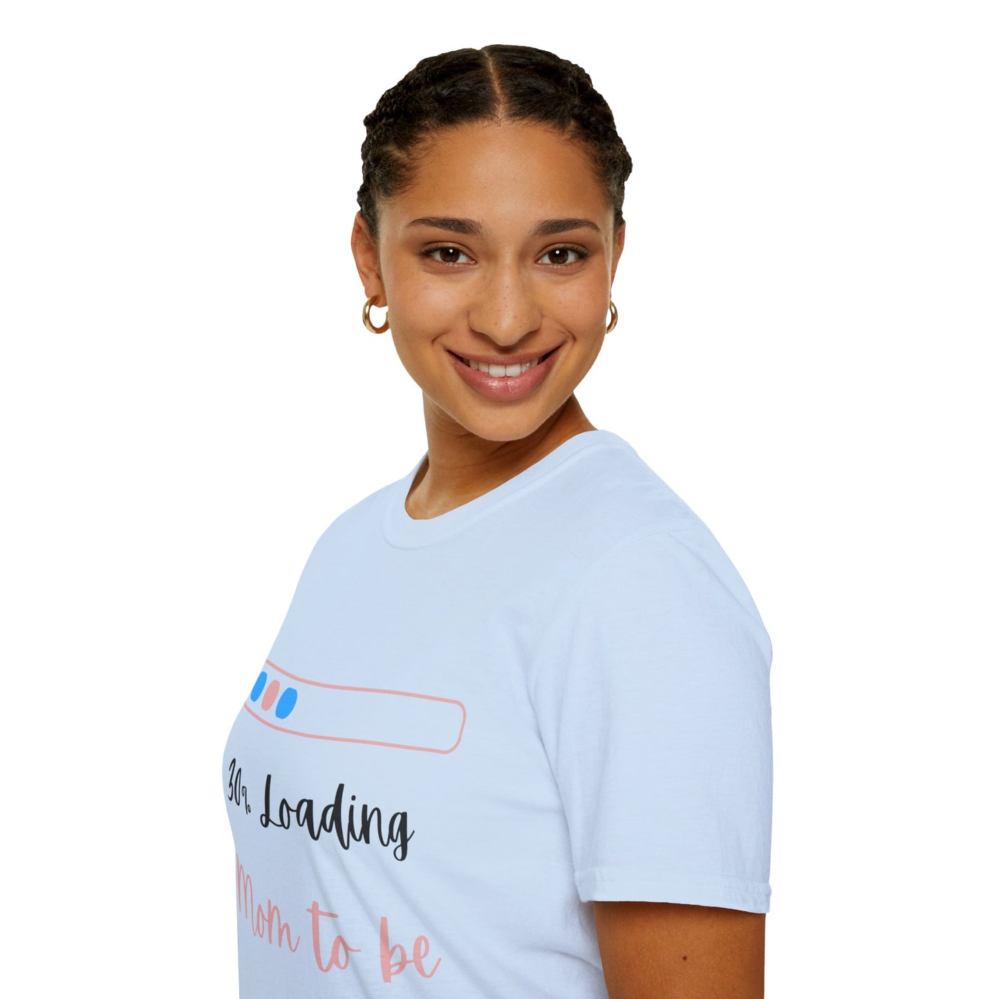 "Mom to be" 30% Loading T-shirt