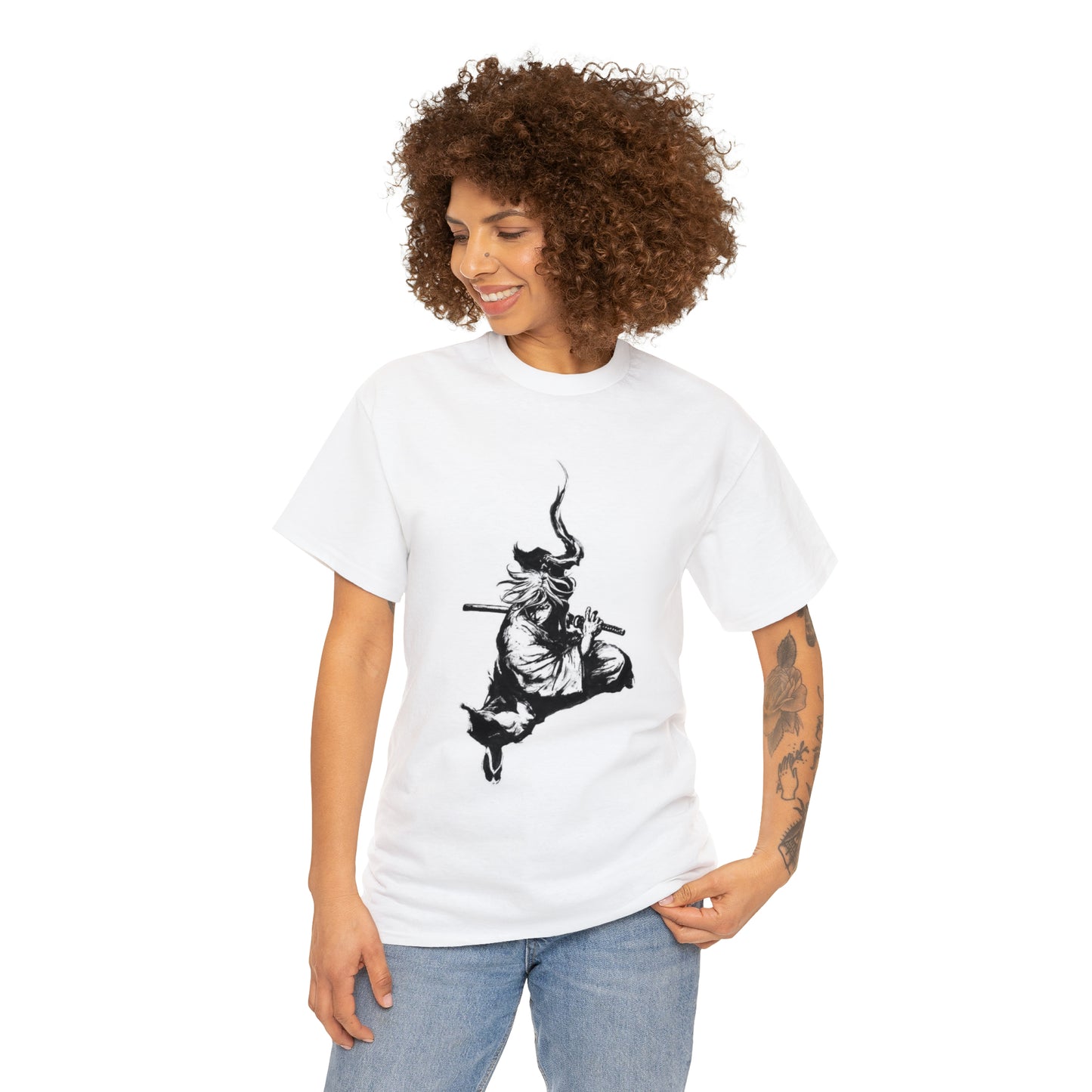 Kenshin Himura Battosai Heavy Cotton Tee