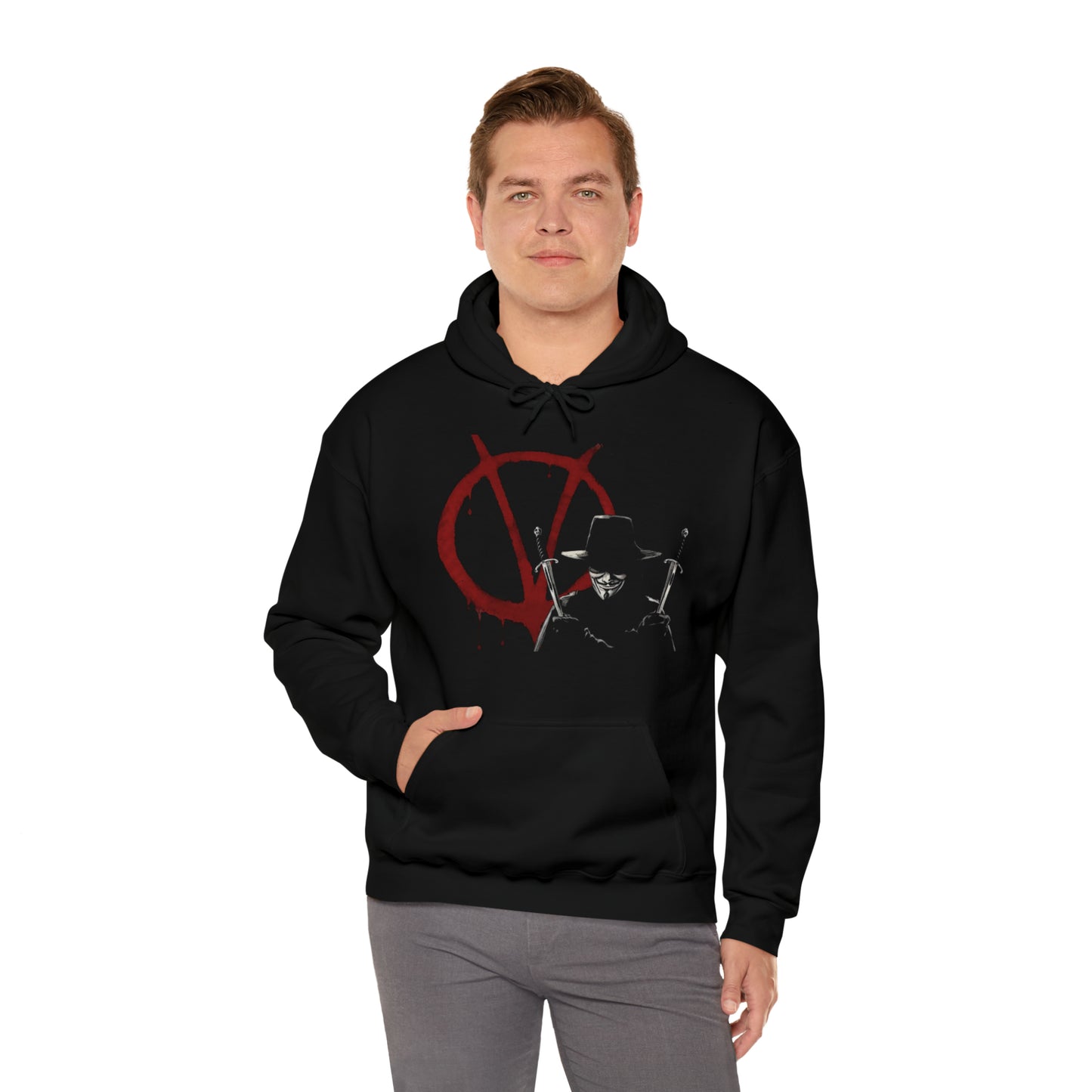 Vendetta Unisex Heavy Blend Hooded Sweatshirt