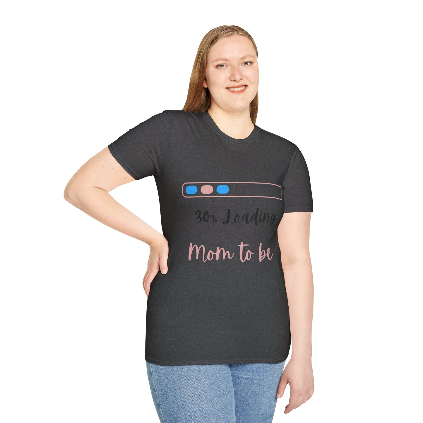"Mom to be" 30% Loading T-shirt