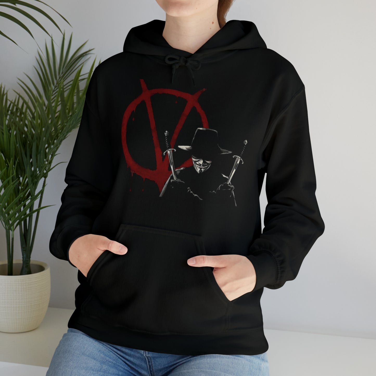 Vendetta Unisex Heavy Blend Hooded Sweatshirt