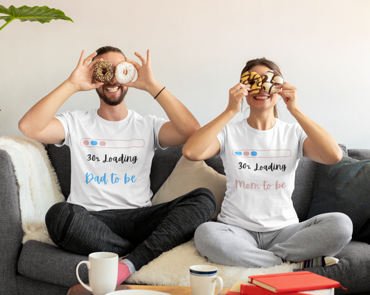 "Dad to be" 30% Loading T-shirt